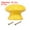 Yellow, variant on Uxcell Cabinet Knobs, Round Drawer Dresser Knobs Wood Handles Knobs Drawer Pulls with Screw Black 1-3/8 Inch