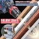 thumbnail image 5 of Taladro de Litio 2 en 1 de 16,8 V Destornillador EléCtrico Herramienta EléCtrica MultifuncióN Torque de 45 Nm Destornillador de Motor Sin Escobillas B, 5 of 5