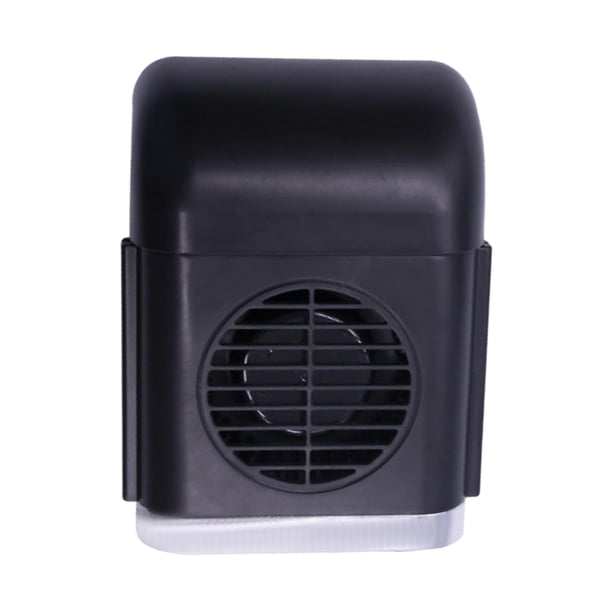 TISHITA Ventilador de Enfriamiento de Asiento / Ventilador de Reposacabezas de Auto / Sopla Aire Frío / 3 Velocidades Ajustables / Ventilador de Respaldo de Asiento para SUV Sedán Negro