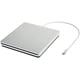 thumbnail image 1 of Quemador Externo de DVD y CD VikTck USB-C Plateado Plug & Play, 1 of 5