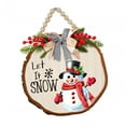 thumbnail image 2 of Letrero colgante de madera navideño, letrero decorativo para puerta con cuerda, letrero colgante para puerta de bienvenida para decoración de ventana Estilo A, 2 of 8