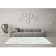 thumbnail image 3 of Ahgly Company Indoor Square Solid Gray Modern Area Rugs, 6' Square, 3 of 4