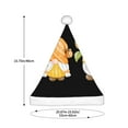 thumbnail image 3 of Cauagu Sunflower Gnomes 5 for Adult Christmas Hat,1-Pack Xmas Holiday Hat Santa Hat for Women & Men Festive Headwear Accessories Fit for Christmas/New Year/Party, 3 of 6