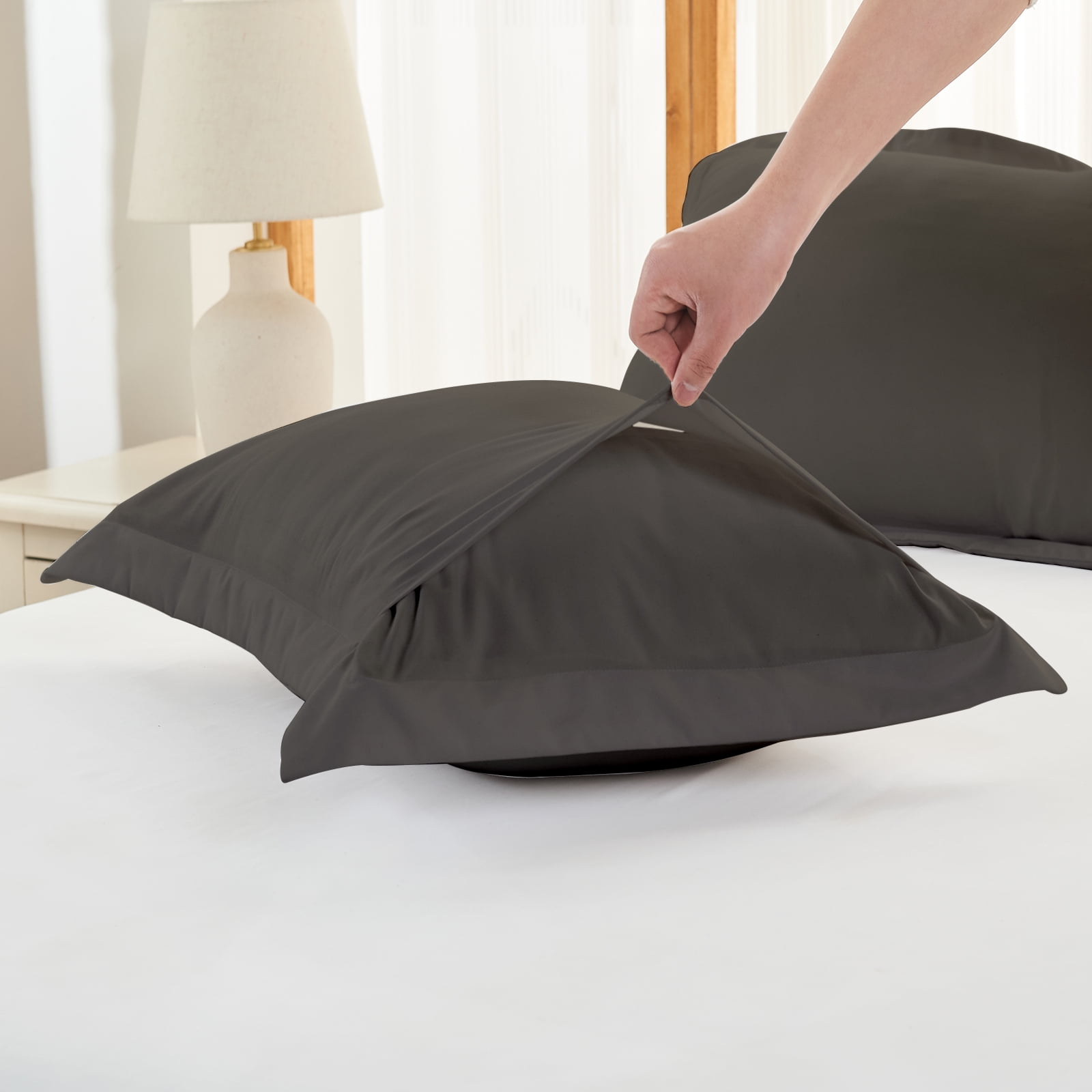 Hitime Ultra Soft Full Size Comforter Set 3 Pieces Gentle Down Alternative Bedding 1 Lightweight Comforter and 2 Pillowcases