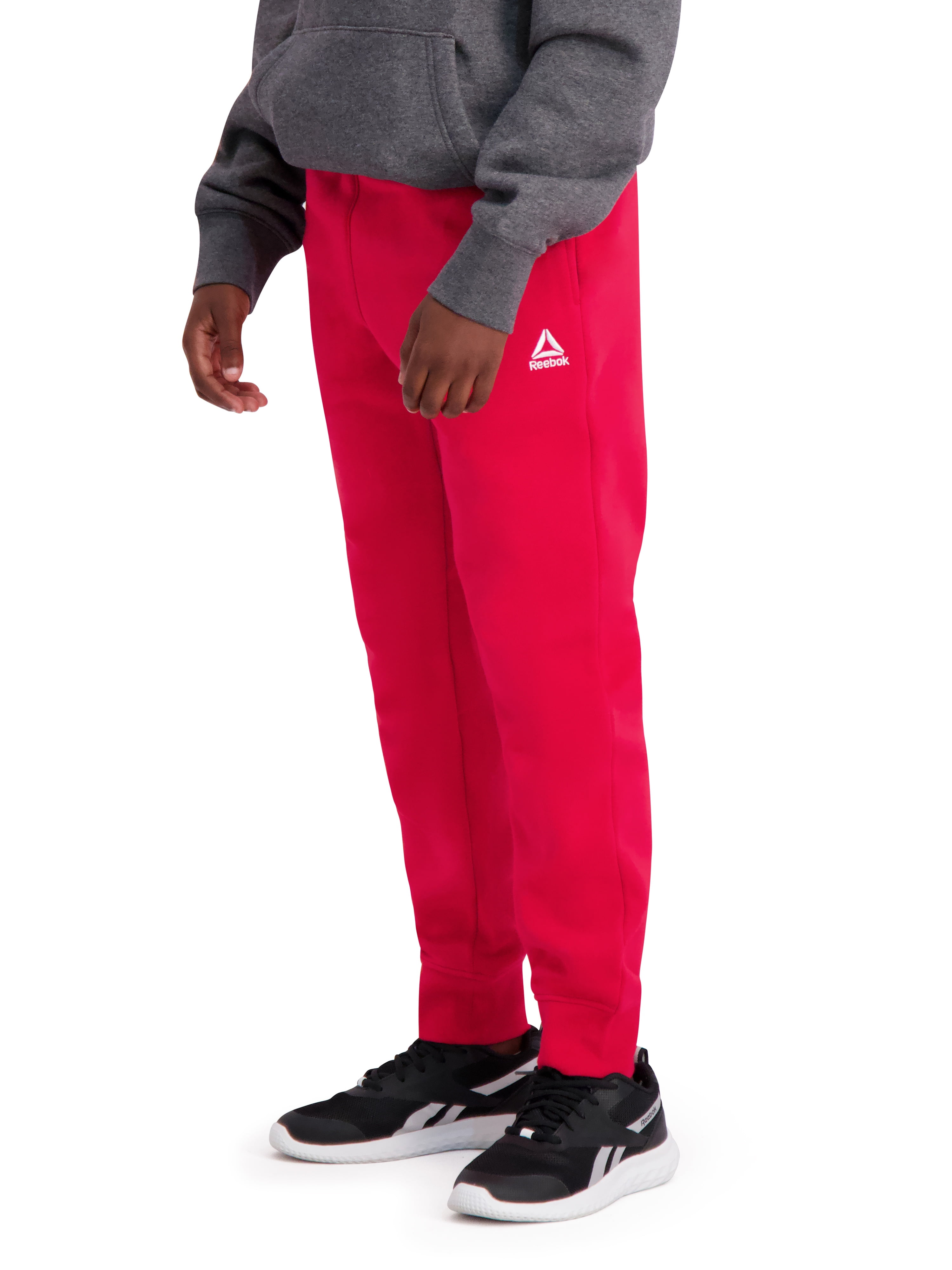 Reebok Boy's Athletic Game Day Performance Fleece Jogger Pants, Sizes 4-18