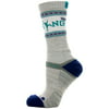 Strideline Athletic Crew Socks Seattle Gray Heather King 114511 Strapped Fit Men