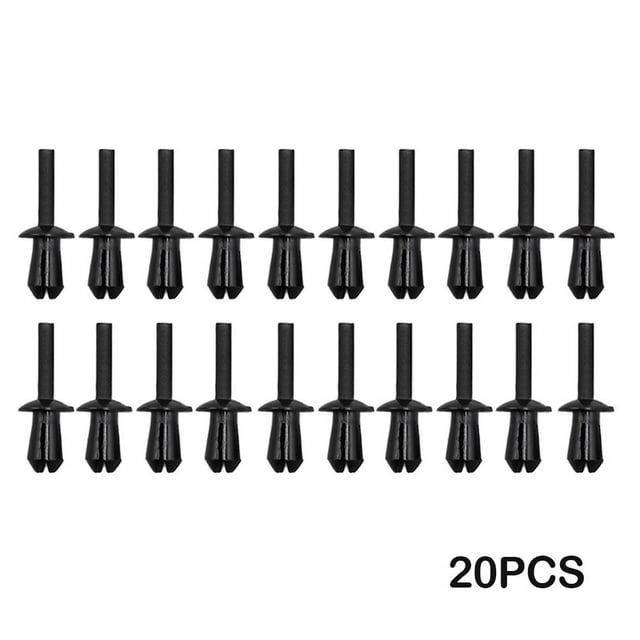 Black Liner Rivet Expanding Clip for Multiple Vehicle Models with Precautions