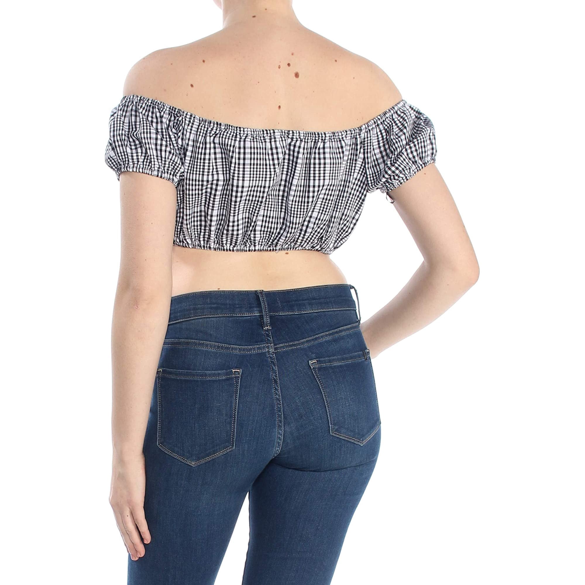 Guess strapless top hot sale