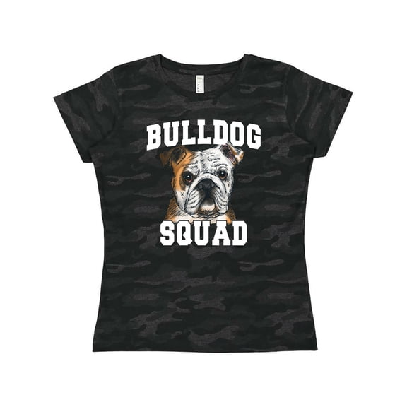 Inktastic Dog Bulldog Squad Women's T-Shirt