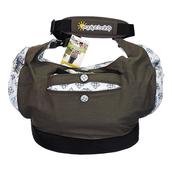 Equipt Baby EquiptBaby Anacapa Gray Nappy Bag Diaper Bag