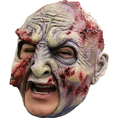 Rotted Chinless Latex Mask Adult Halloween Accessory