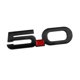 thumbnail image 1 of yzw6688 Auto 3D Metal 5.0 Sticker Decal Compatible with GT GT50 2019 2018 Rear Trunk Body Badge Emblem Styling Sticker (Color: A), 1 of 5
