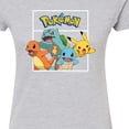 thumbnail image 3 of Pokémon - Team Pokémon - Juniors Fitted Graphic T-Shirt, 3 of 5
