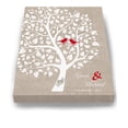thumbnail image 1 of MuralMax - His, Her Personalized Canvas Wall Art - Custom Tree With Heart Initials, Names, Date - Gifts For Milestone Occasions, Wedding Anniversary, Housewarming - Color Beige # 2 - Size 11x14, 1 of 6