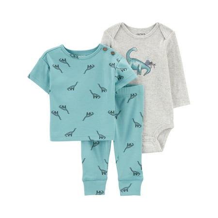 Carter's Child of Mine Baby Boy Outfit Set, 3-Piece, Sizes 0/3-24 Months