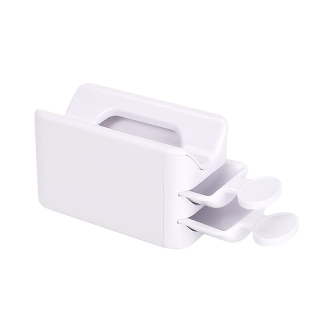 Bandeja de reciclaje de polvos para uñas Caja de almacenamiento de purpurina y polvos para inmersión Labymos Bandeja de reciclaje