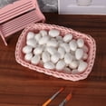 thumbnail image 4 of Trianu 20Pcs 2.75" Craft Foam Eggs, White Smooth Polystyrene Eggs for Christmas, Craft Making Eggs Foam Balls for Easter Holiday, Crafts Making Handmade DIY Painting School Projects, 4 of 9