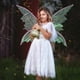 thumbnail image 3 of Alas de ángel de hadas para Halloween Cosplay Niños Niñas Alas de ángel de hadas Favor de fiesta, 3 of 6