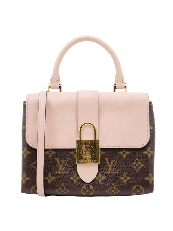 Pre-Owned Louis Vuitton Locky BB Monogram Canvas Shoulder Bag Pink