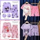 thumbnail image 1 of Pijama para niños Sanrio Cinnamoroll 2024, traje de verano y primavera, manga corta, ropa de dormir de Hellokitty, traje de niña Kuromi Melody, regalos para el hogar, 1 of 2