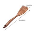 thumbnail image 4 of Bearachild Cucharas de Premium marrones para cocinar, experiencia de cocina , juego de utensilios de cocina de varios estilos Cocina y Comedor Pala Curva, 4 of 6