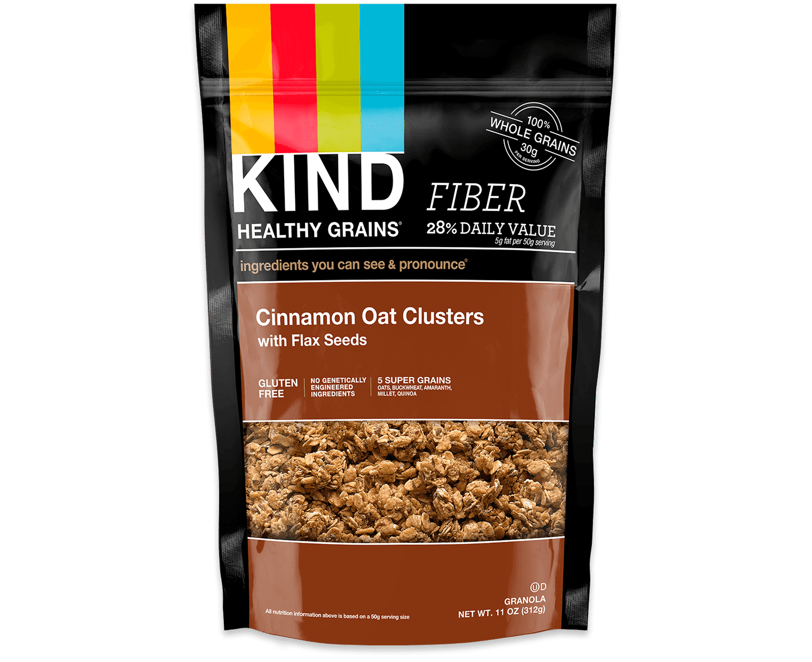 KIND, Healthy Grains, Granola Clusters, Gluten Free, Cinnamon Oat With ...
