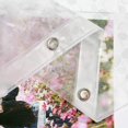 thumbnail image 4 of Promotion!Forro De Cortina De Ducha Transparente, Forro De Cortina De Ducha De Plástico Impermeable, Cortina De Ducha De Baño De PEVA Linda Y Liviana, con Imán Y Gancho De Plástico Gratis, 4 of 8