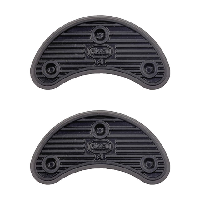 1 par de puntas de talón para suela de zapato con pegamento para reparación de zapatos, repuesto de goma antideslizante 45x19mm