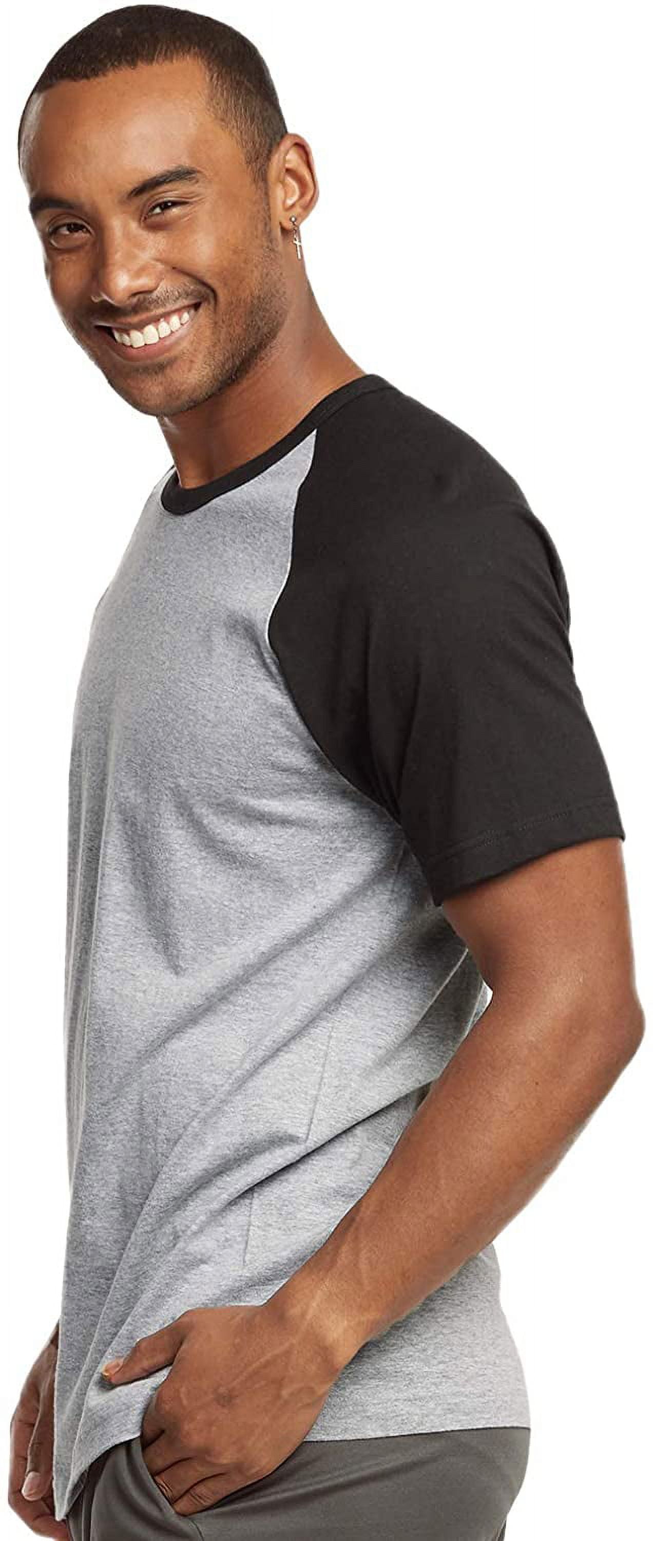 3 Packs of Top Pro Men & Women Short Sleeve Baseball Raglan Tee Shirt Top