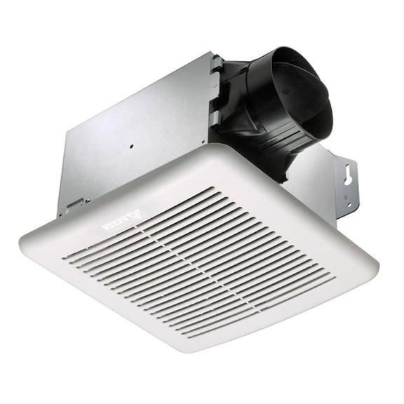 Delta Electronics GBR80 Breez Green Builder Bathroom Fan, 80 CFM, 4 Inch Duct