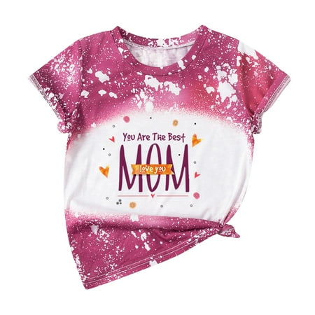 

koaiezne Clothes Family Top Printed Mothers Tshirt Day Letter Women Top Kids Children plus Size Family Christmas Pajamas Set Family Christmas Pants Pajamas