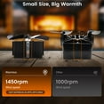 thumbnail image 4 of Warmtoo 5/6/7Blades Fireplace Fan, Heat Powered Stove Fan for Log Burner/Fireplace, Eco Friendly and Efficient Wood Stove Fan, 4 of 9