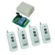 thumbnail image 1 of Módulo de relé de control remoto de relé inalámbrico DC 12V 433mhz 2 transmisor receptor Talla4 Zulema Controlador de recepción inalámbrico, 1 of 6