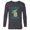 Charcoal Heather, variant on Star Wars Yoda Best Dog Mom Yoda Chibi Portrait Family- Long Sleeve T-Shirt for Men - Customized-White