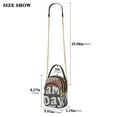 thumbnail image 2 of FORMRS Crossbody Bag for Women Quilted Travel Shoulder Cell Phone Purse with Chain Strap Handbag, Gray Game Day, 2 of 7