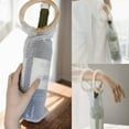 thumbnail image 5 of Handcrafted Wine Bottle Gift Bag: Wine Sleeve Holder Bag, Sparkly Diamond Wine Bag, Elastic Wine Gift Bag with Handle, Luxury Cup Bag for Wedding Gifts Packaging Women's (White Handle), 5 of 6