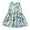 Blue, variant on Loopsun Toddler Summer Dresses, Girl's Sleeveless Printed Dress Fashionable and Princess Dress Breathable Comfortable Dress Blue 8-9 Years