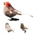 thumbnail image 4 of Kripyery  2pcs Fake Sparrow Artificial Foam Birds Feather Birds,Home Garden Decoration Crafts Wedding Indoor Outdoor False Animal Bird for Courtyard, 4 of 5