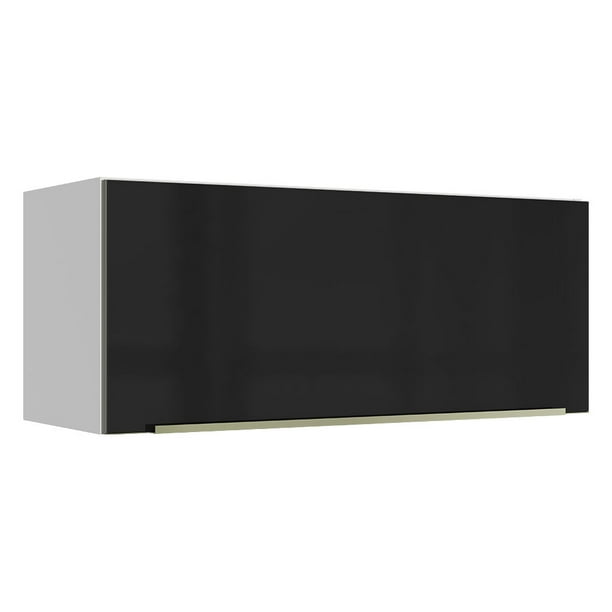 Alacena Gabinete Superior Cocina Madesa 1 Puerta Lux 80cm BN