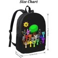 thumbnail image 4 of Sprunki Game Backpack Large Capacity Laptop Backpack Travel Backpacks For Unisex 17in Style 9, 4 of 8