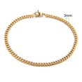 thumbnail image 1 of Vnox 3-11mm Chunky Miami Curb Chain Bracelet para hombres, acero inoxidable Cuban Link Chain Wristband Classic Punk Heavy Male Jewelry Dengxun unisex, 1 of 2