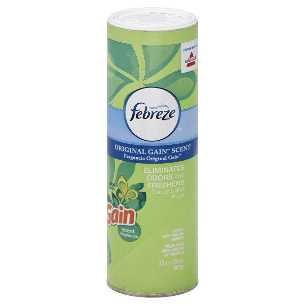BISSELL Febreze Original Gain Scent Carpet & Rugs Deodorizing Powder