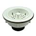 thumbnail image 3 of Gourmetier BSP1011 Kitchen Sink Strainer, White, 3 of 4