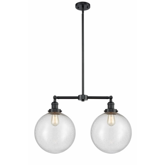 Innovations 209-OB-G204-12-LED XX-Large Beacon 2 Light Chandelier part of the Franklin Restoration Collection, Oil Rubbed Bronze
