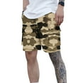thumbnail image 6 of YLSDY Men Cargo Shorts Gym Athletic Stretch Outdoor Work Casual Beach Hiking Camping Travel Fishing Camouflage Short Camouflage L, 6 of 9
