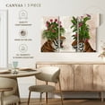 thumbnail image 5 of Elephant Stock Hot House Tigers Pair Pink Green Wall Art - Horizontal Multi Panel Canvas - Living Room Wall Decor - Animal Multi Panel - Beige And Brown Decor By Fab Funky - 65" x 42", 5 of 8