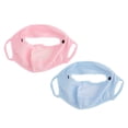 thumbnail image 2 of Velo Facial Protector Solar Para Mujer, Diseño De Malla Protección Ultravioleta Multifuncional Suave Y Cómodo Escudo Facial Completo 4 Piezas Para Senderismo, 2 of 8