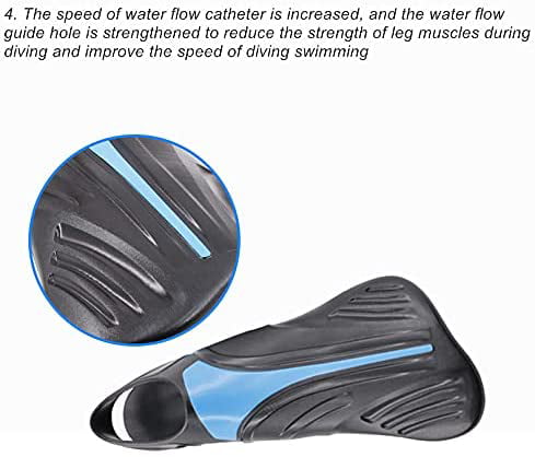 Jili Online Dive Snorkeling Swimming Scuba Fins Flippers Shoes for Kids Adults 