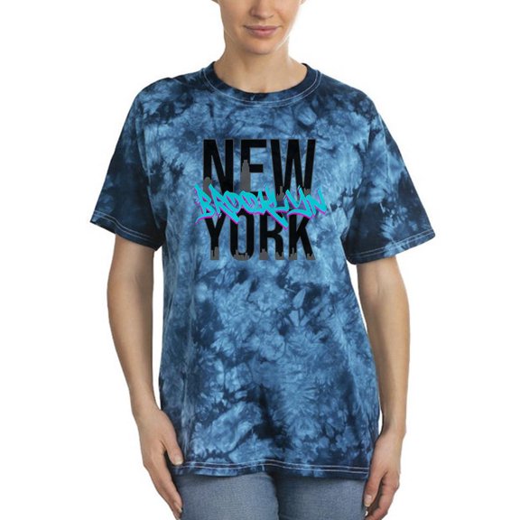 Street Style New York Tie Dye Crystal Women -Image by Shutterstock, Female Small