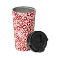thumbnail image 2 of Logiee Plus Cross Print Stainless Steel Coffee Tumbler, Travel Coffee Mug, Insulated Coffee Mug with Lid, Spill Proof Coffee Cup, Portable Thermal Mug, 2 of 8